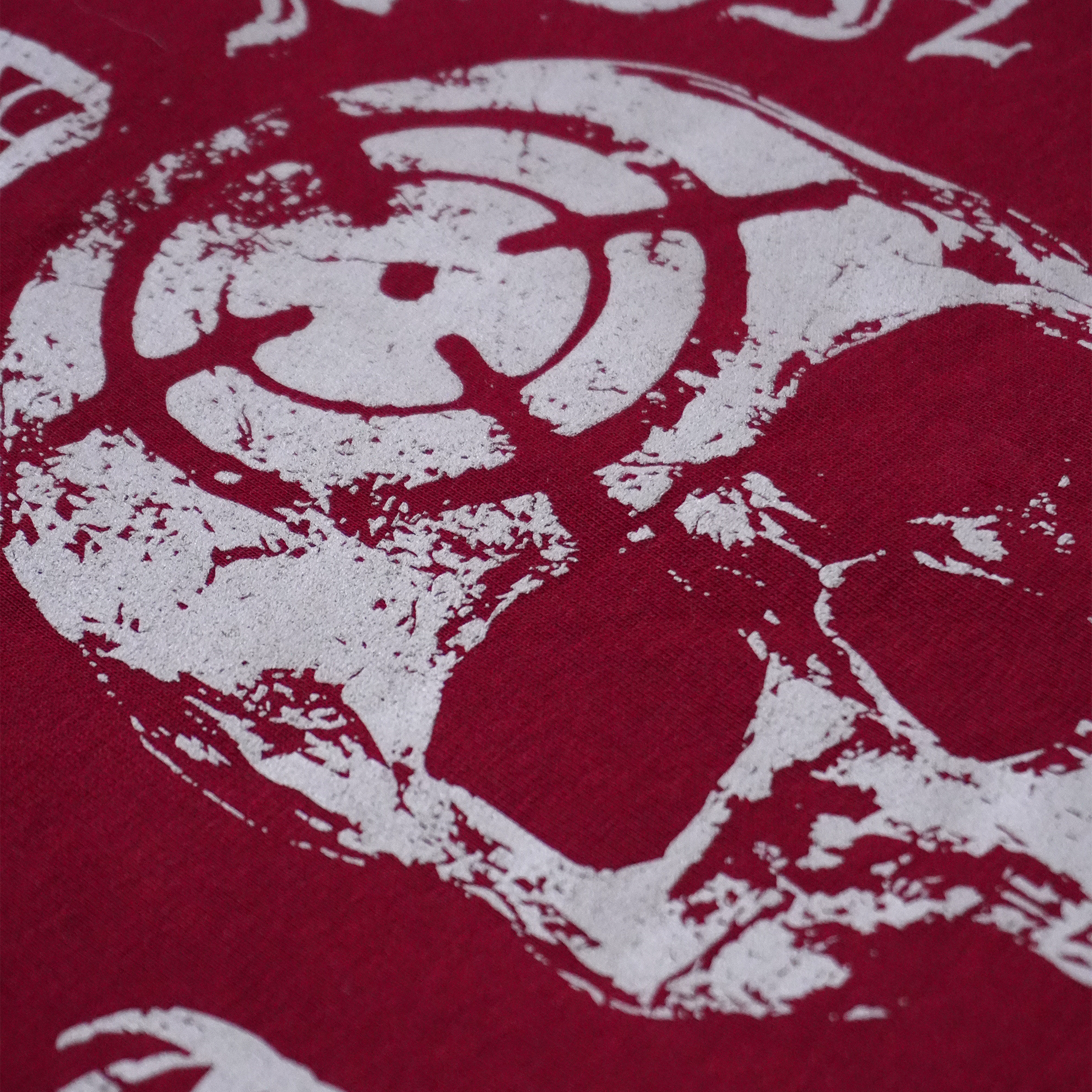 POLAR ZIP HOODIE BORDEAUX (Cropped)