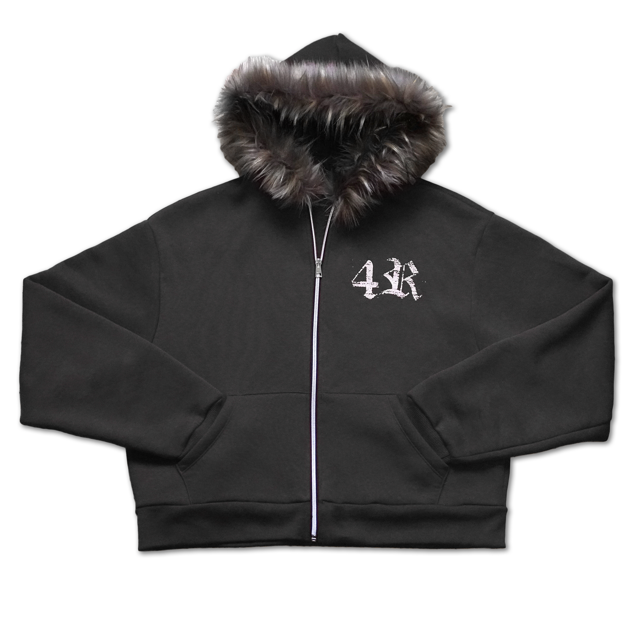 POLAR ZIP HOODIE (Cropped)