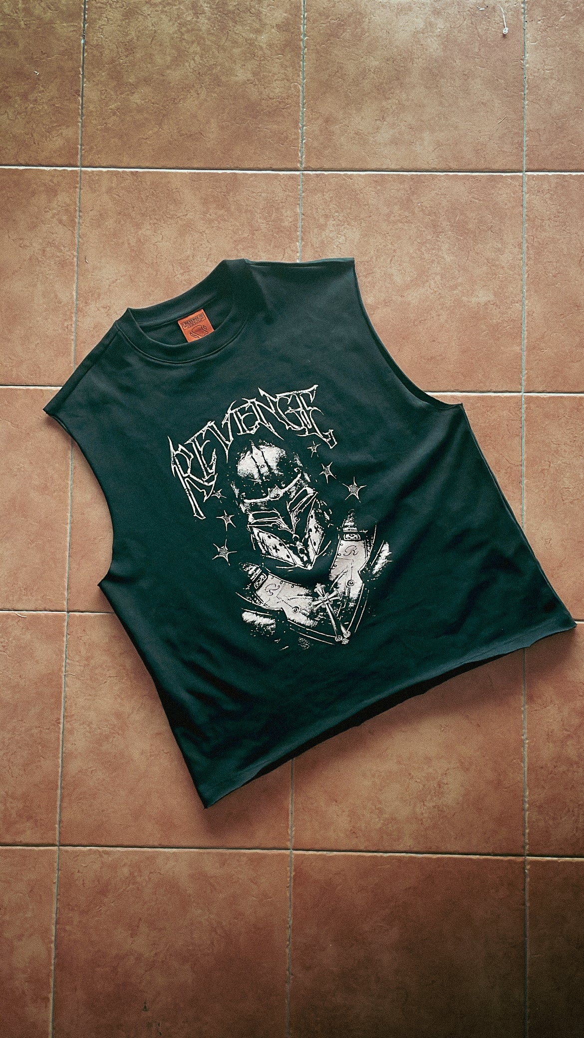 ARMOR SLEEVELESS CON STAMPA SERIGRAFICA