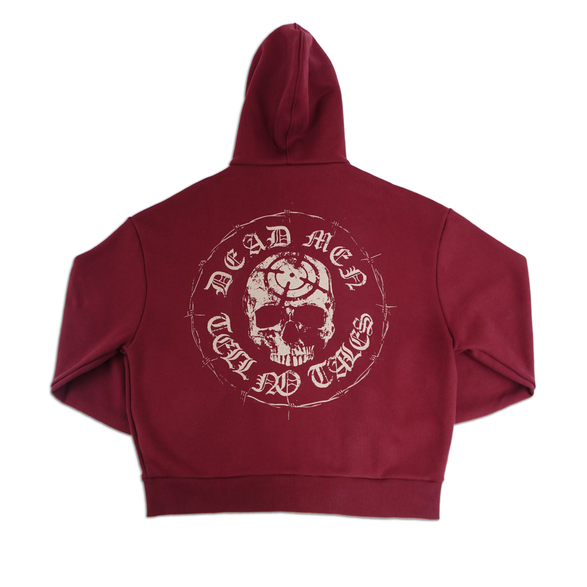 MUST HAVE 4R ZIP HOODIE (Bordeaux)