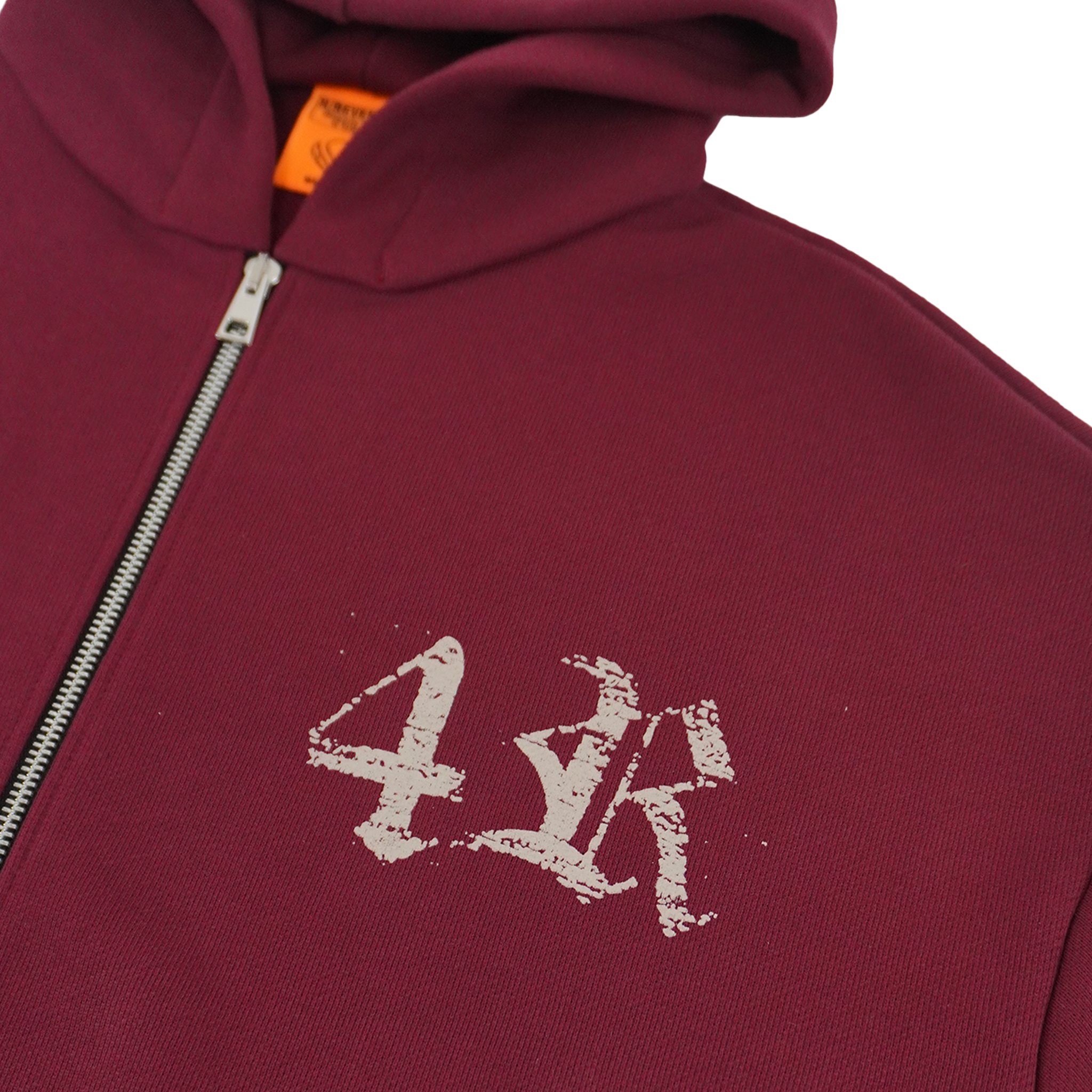 MUST HAVE 4R ZIP HOODIE (Bordeaux)