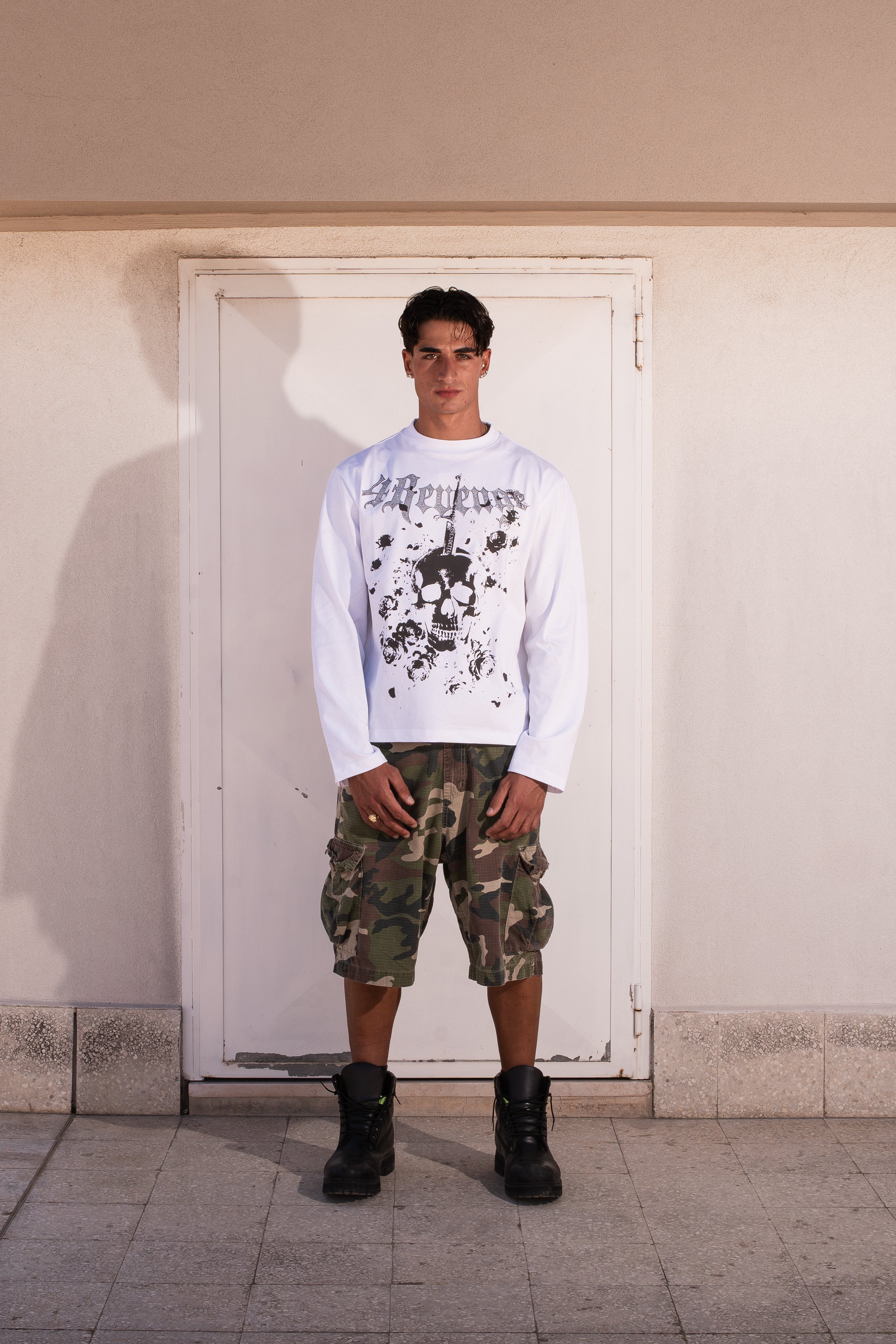 SWORD LONGSLEEVE Rhinestone Digital Print