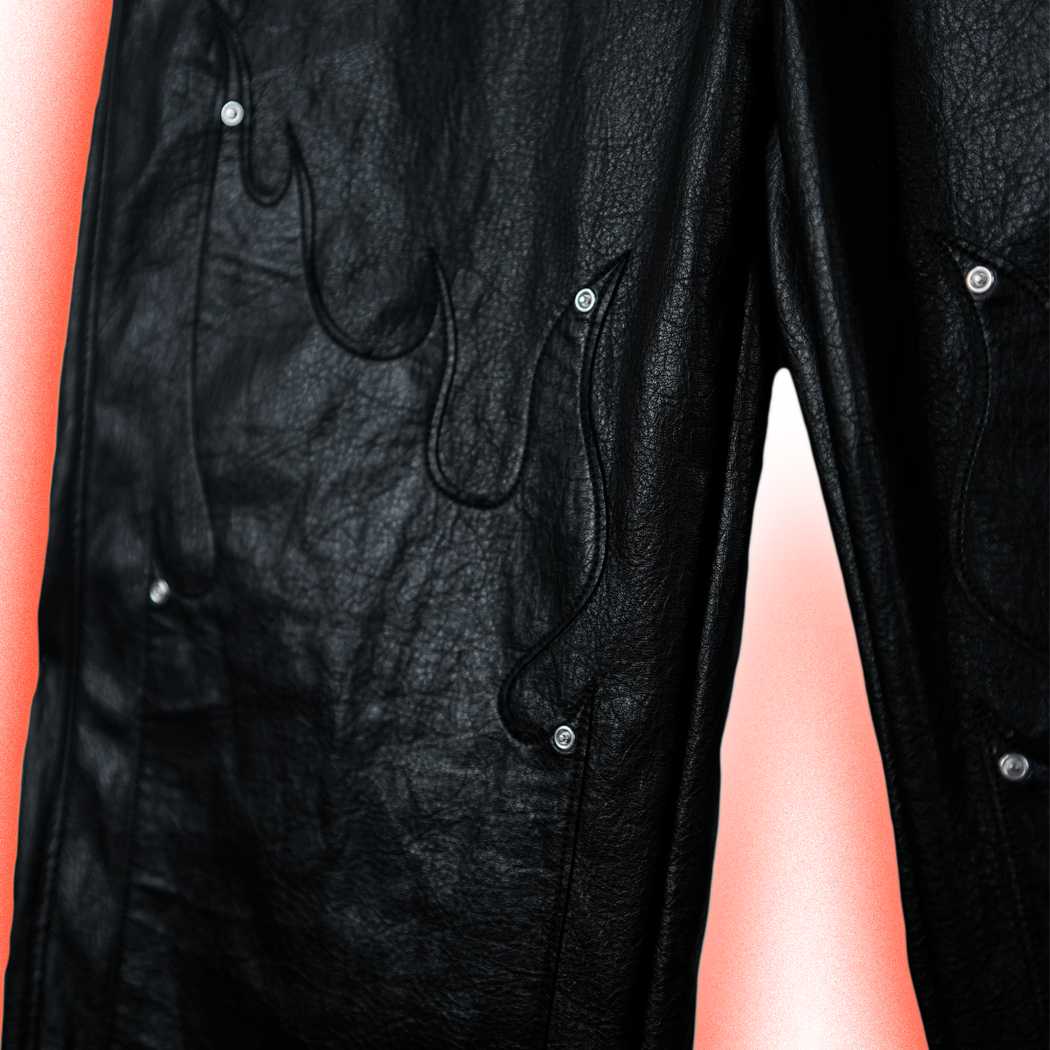 FLAME LEATHER BAGGY