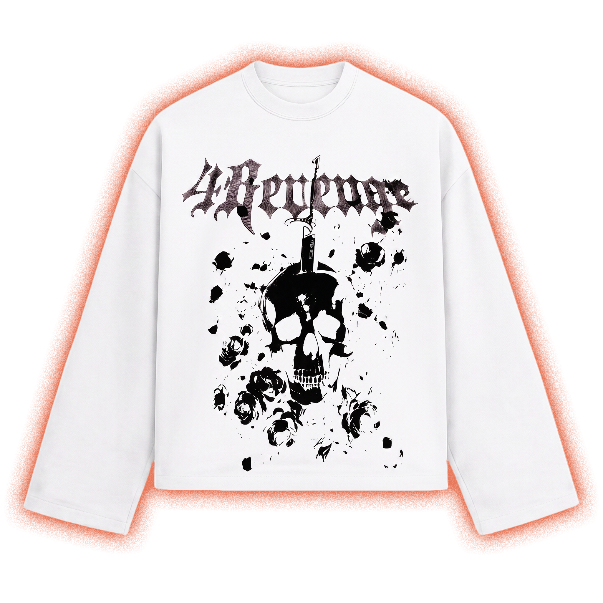 SWORD LONGSLEEVE Rhinestone Digital Print