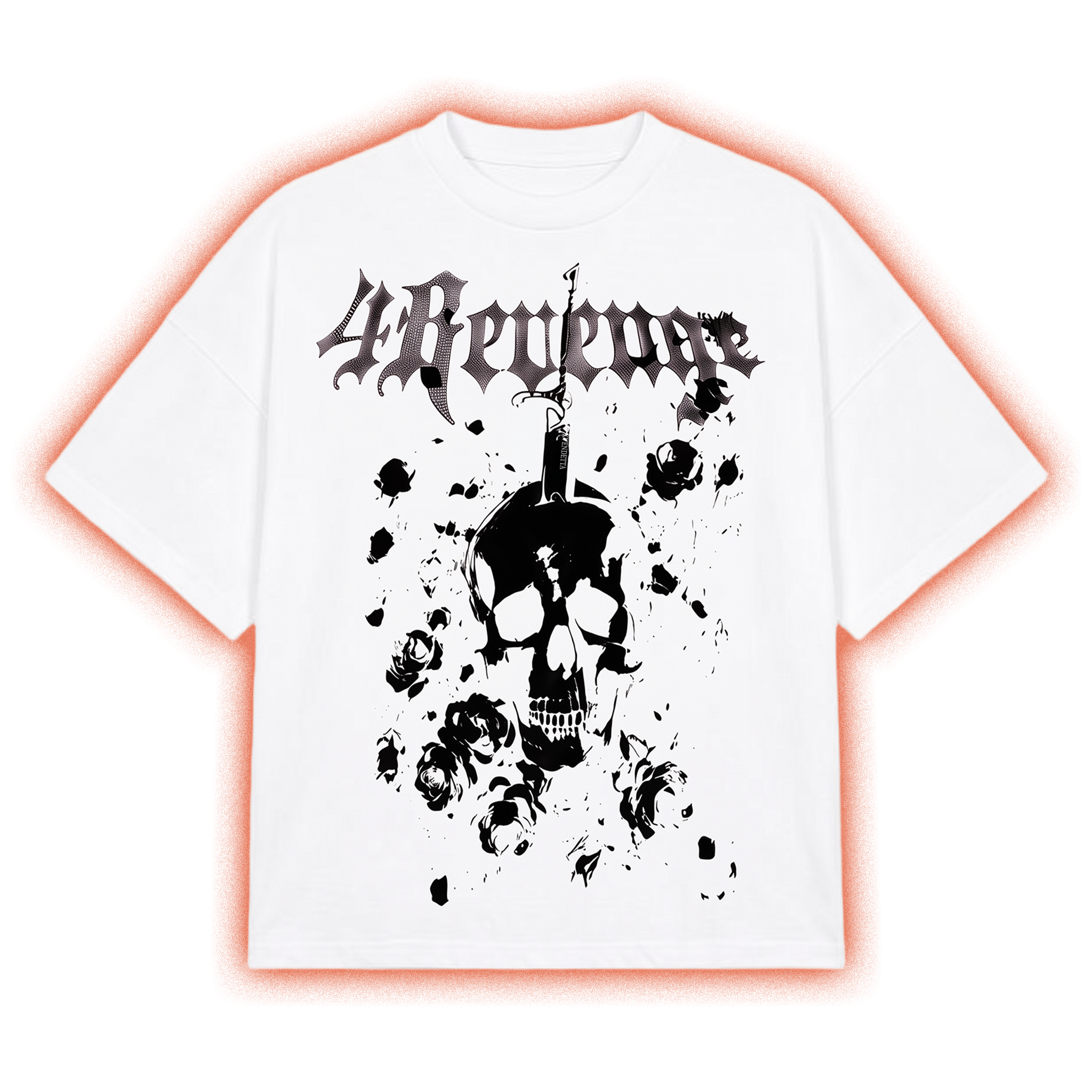 SWORD TEE Rhinestone Digital Print