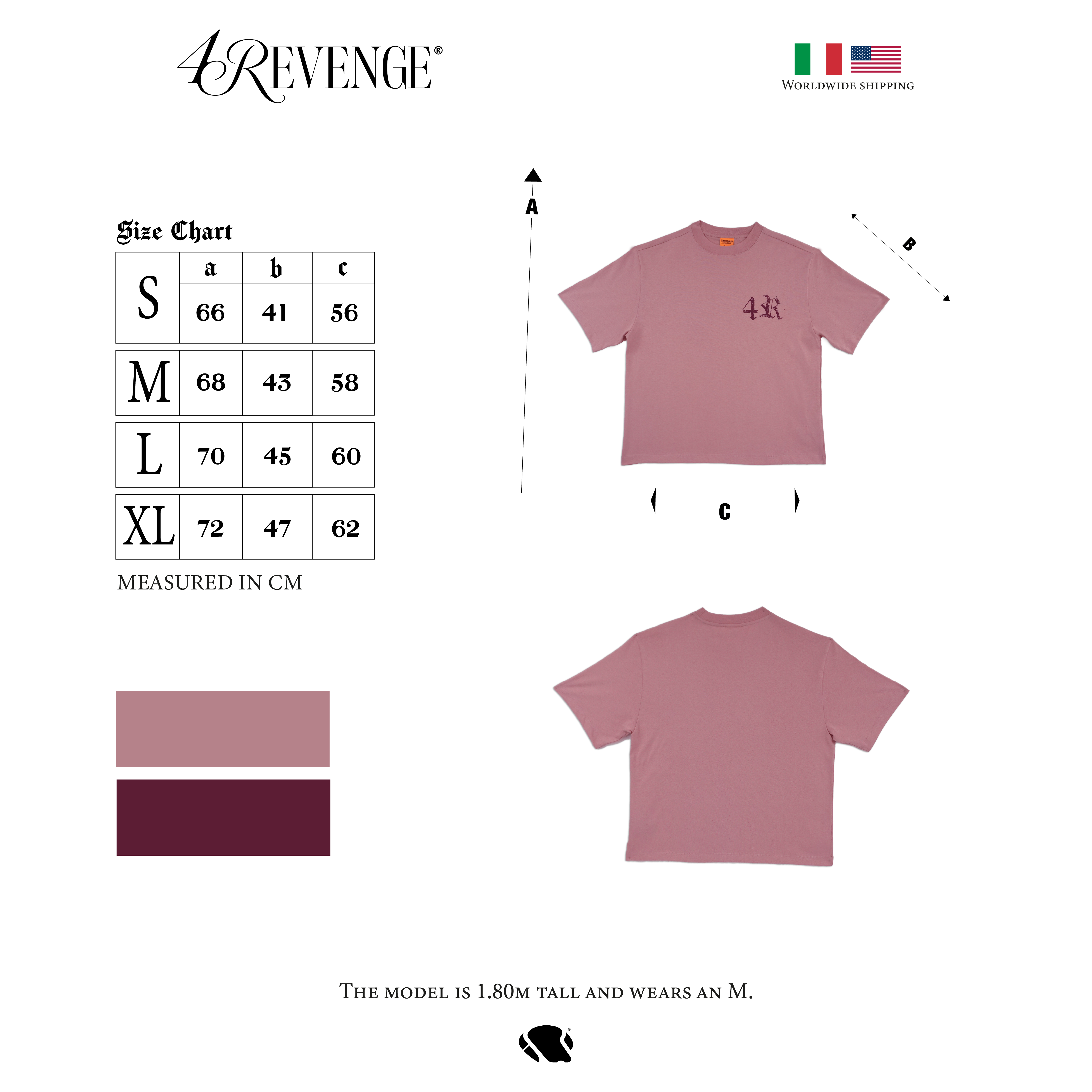 MUST HAVE 4R TEE (Polvere)