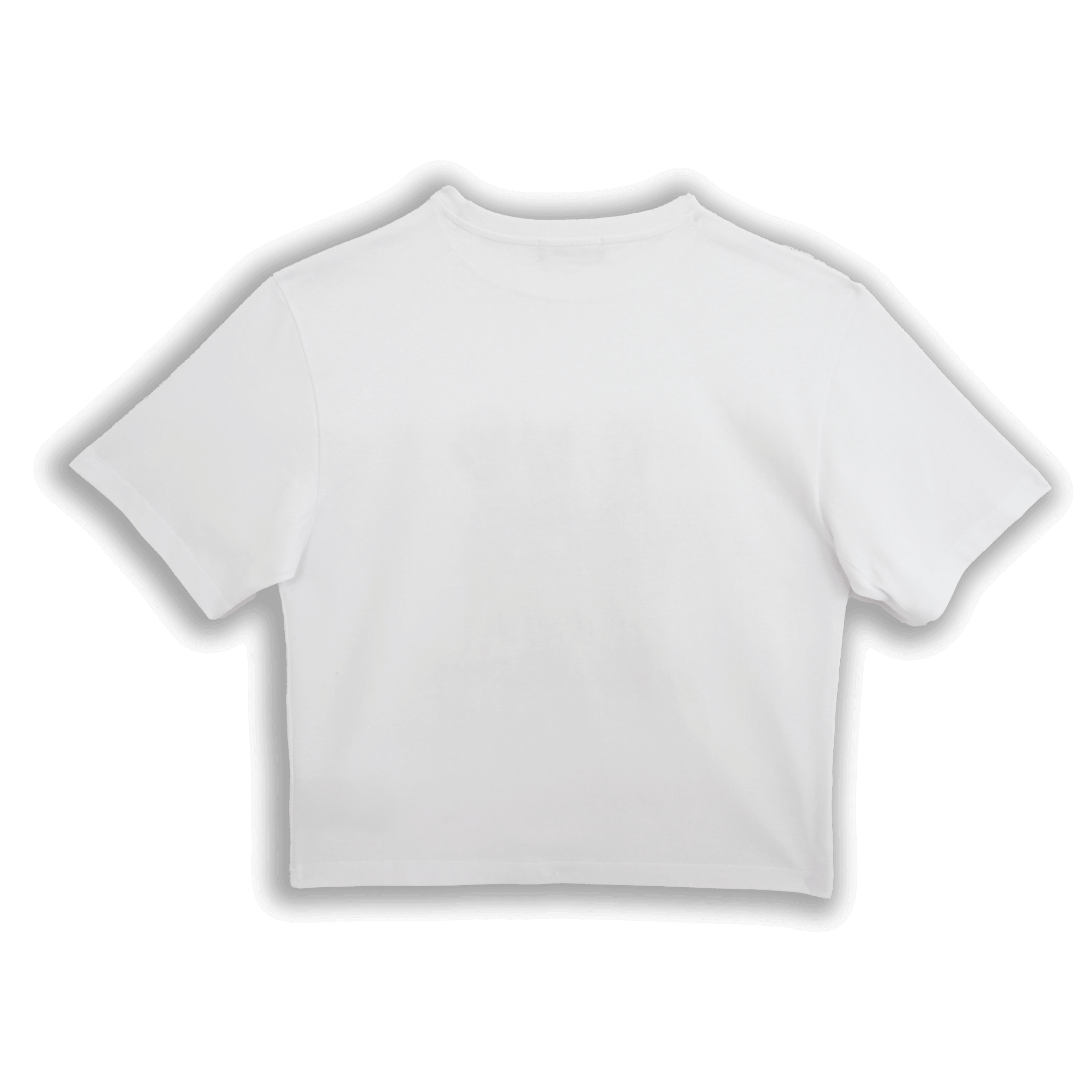 SKELETON TEE WHITE CON STAMPA SERIGRAFICA RIGONFIATA